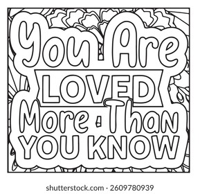 Motivational Quotes Coloring Pages For Adutls