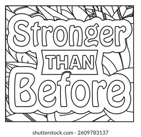 Motivational Quotes Coloring Pages For Adutls