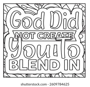 Motivational Quotes Coloring Pages For Adutls