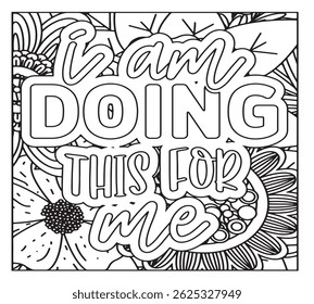Motivational Quotes Coloring Pages For Adutls