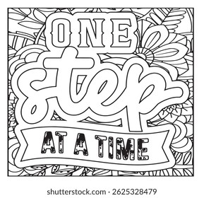 Motivational Quotes Coloring Pages For Adutls