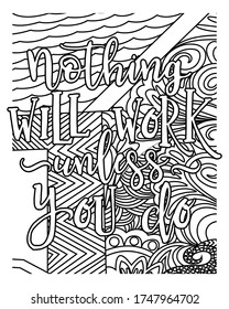 Download Adult Coloring Pages Quotes Hd Stock Images Shutterstock