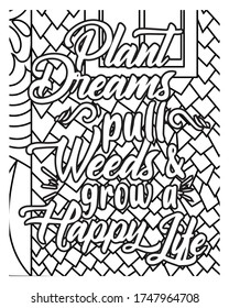 Adult Coloring Pages Words Images Stock Photos Vectors Shutterstock