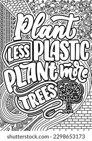 motivational quotes coloring pages design. Recycle words coloring book pages design.  Adult Coloring page design, anxiety relief coloring book for adults. 