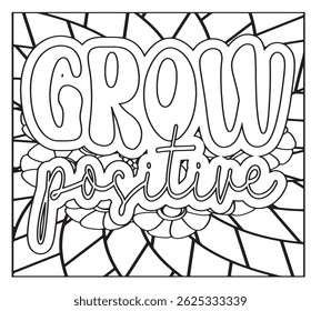 Motivational Quotes Coloring Pages For KDF