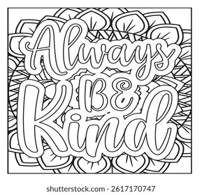 Motivational Quotes Coloring Pages For KDP