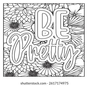 Motivational Quotes Coloring Pages For KDP