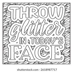 Motivational Quotes Coloring Pages For KDP