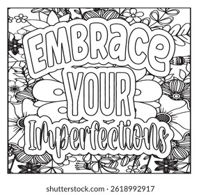 Motivational Quotes Coloring Pages For KDP