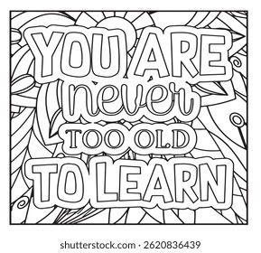Motivational Quotes Coloring Pages For KDP