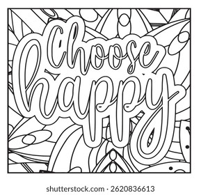 Motivational Quotes Coloring Pages For KDP