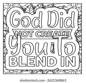 Motivational Quotes Coloring Pages For KDP