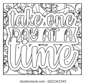 Motivational Quotes Coloring Pages For KDP