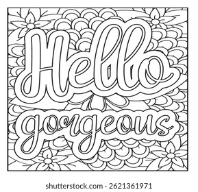 Motivational Quotes Coloring Pages For KDP