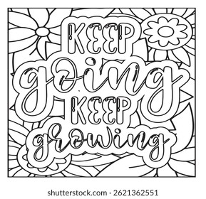 Motivational Quotes Coloring Pages For KDP