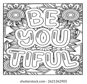 Motivational Quotes Coloring Pages For KDP