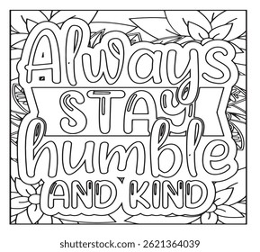 Motivational Quotes Coloring Pages For KDP