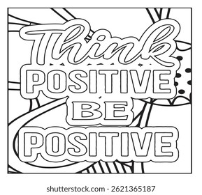 Motivational Quotes Coloring Pages For KDP