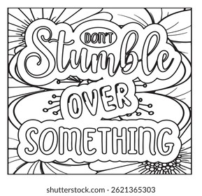 Motivational Quotes Coloring Pages For KDP