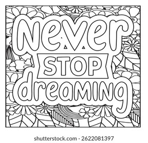 Motivational Quotes Coloring Pages For KDP