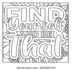 Motivational Quotes Coloring Pages For KDP