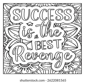 Motivational Quotes Coloring Pages For KDP