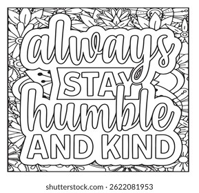 Motivational Quotes Coloring Pages For KDP
