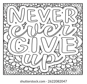 Motivational Quotes Coloring Pages For KDP