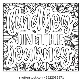 Motivational Quotes Coloring Pages For KDP