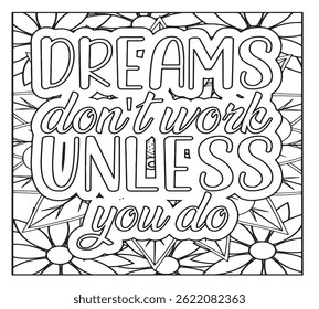 Motivational Quotes Coloring Pages For KDP