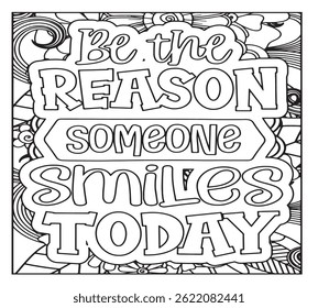 Motivational Quotes Coloring Pages For KDP