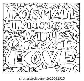 Motivational Quotes Coloring Pages For KDP