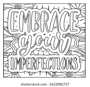 Motivational Quotes Coloring Pages For KDP