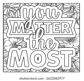 Motivational Quotes Coloring Pages For KDP