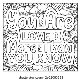 Motivational Quotes Coloring Pages For KDP