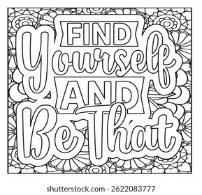 Motivational Quotes Coloring Pages For KDP