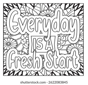 Motivational Quotes Coloring Pages For KDP