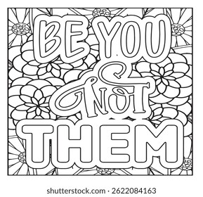 Motivational Quotes Coloring Pages For KDP