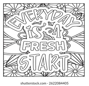 Motivational Quotes Coloring Pages For KDP