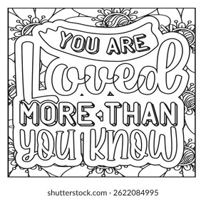 Motivational Quotes Coloring Pages For KDP