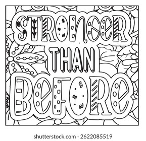 Motivational Quotes Coloring Pages For KDP