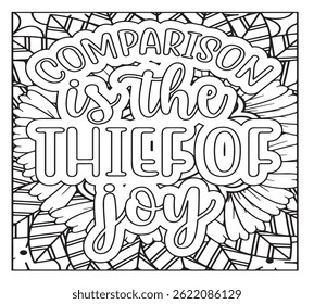 Motivational Quotes Coloring Pages For KDP