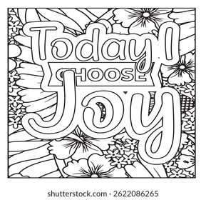 Motivational Quotes Coloring Pages For KDP