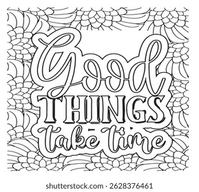 Motivational Quotes Coloring Pages For KDP
