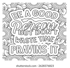Motivational Quotes Coloring Pages For KDP
