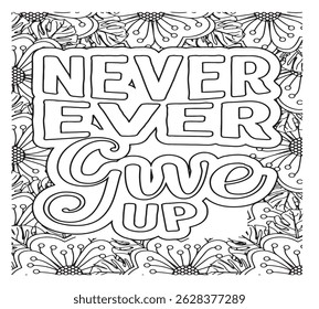 Motivational Quotes Coloring Pages For KDP