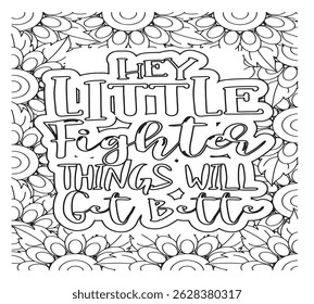 Motivational Quotes Coloring Pages For KDP