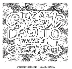 Motivational Quotes Coloring Pages For KDP