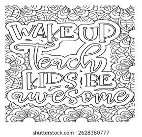 Motivational Quotes Coloring Pages For KDP