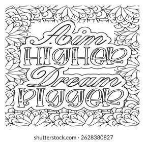 Motivational Quotes Coloring Pages For KDP